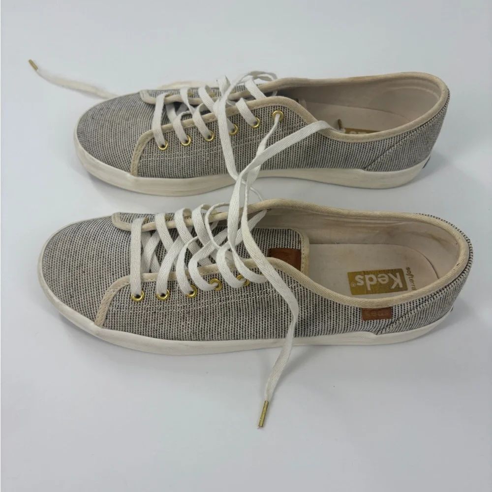 Keds Women's Casual Sneakers - Navy and White 7.5 - Picture 3 of 8